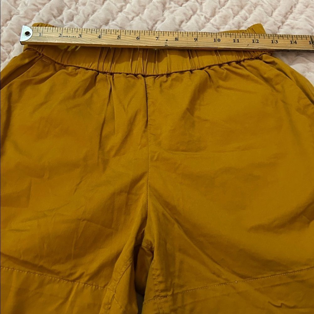 Everlane Golden Elastic Waist Shorts size 4 - Picture 4 of 9